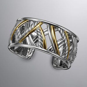 EUC $1,850 DAVID YURMAN Papyrus Cuff Bracelet